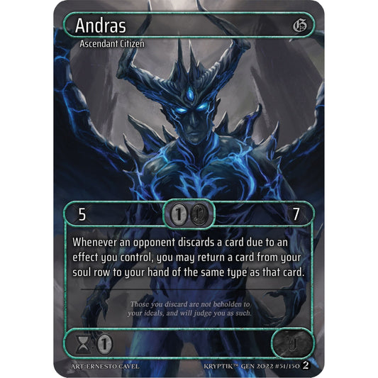 Image for Andras (Box Topper) (51) - Kryptik TCG
