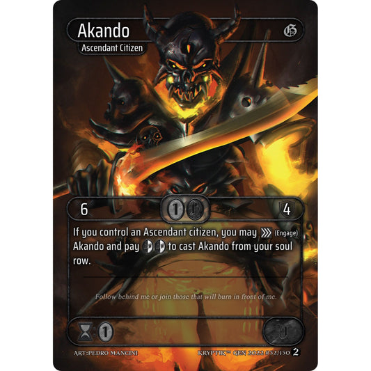 Image for Akando (52) - Kryptik TCG