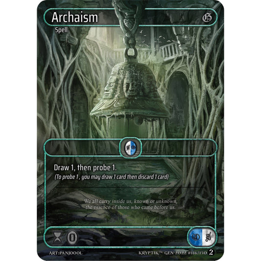 Image for Archaism (Box Topper) (116) - Kryptik TCG