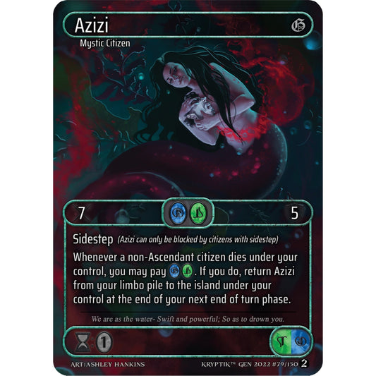 Image for Azizi (Box Topper) (79) - Kryptik TCG