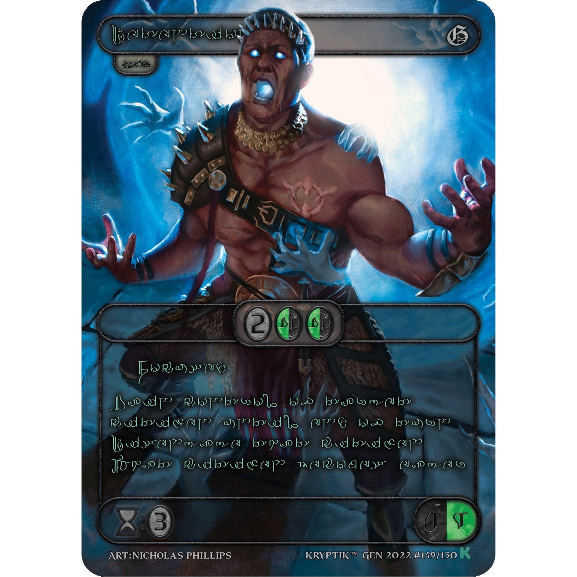 Image for Detention (Green Kryptik Language) (149) (KPT) - Kryptik TCG