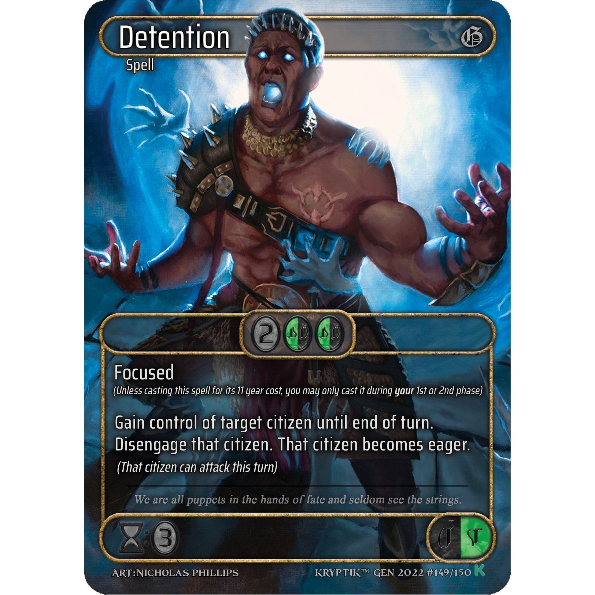 Image for Detention (Box Topper) (149) (KPT) - Kryptik TCG