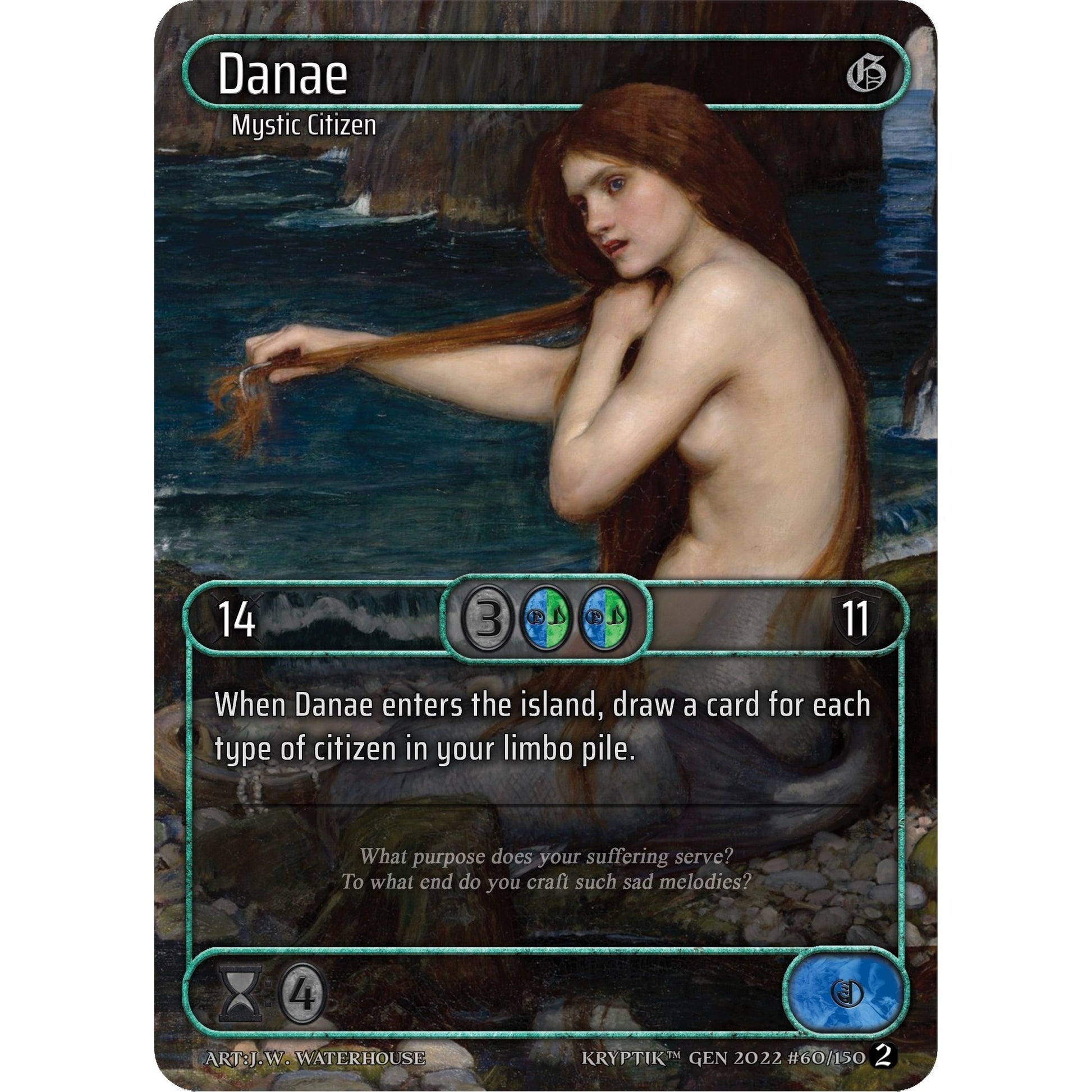 Image for Danae (Box Topper) (60) - Kryptik TCG