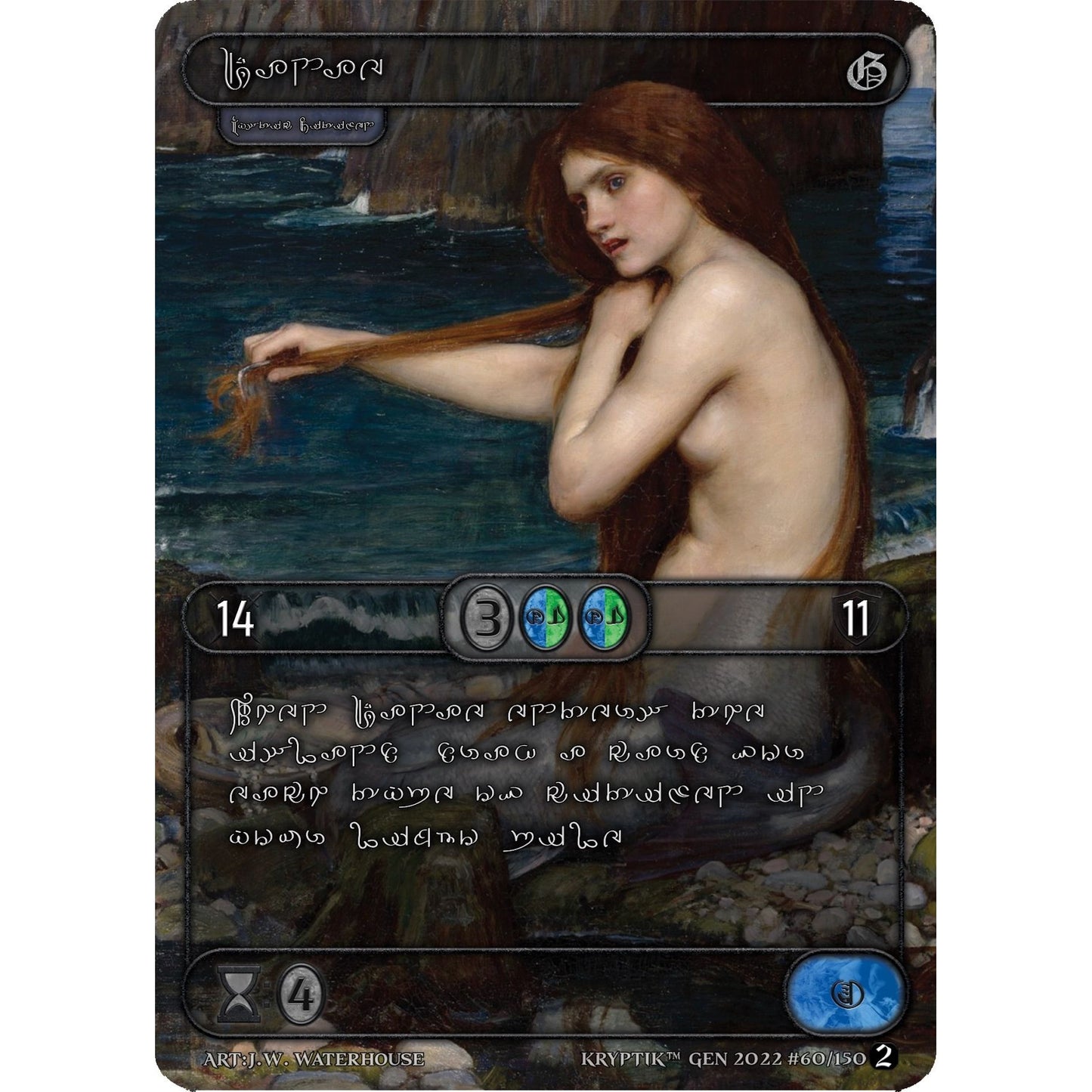Image for Danae (Silver Kryptik Language) (60) - Kryptik TCG