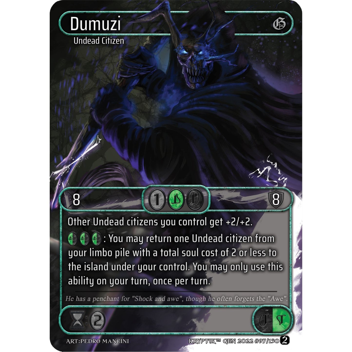 Image for Dumuzi (Box Topper) (97) - Kryptik TCG