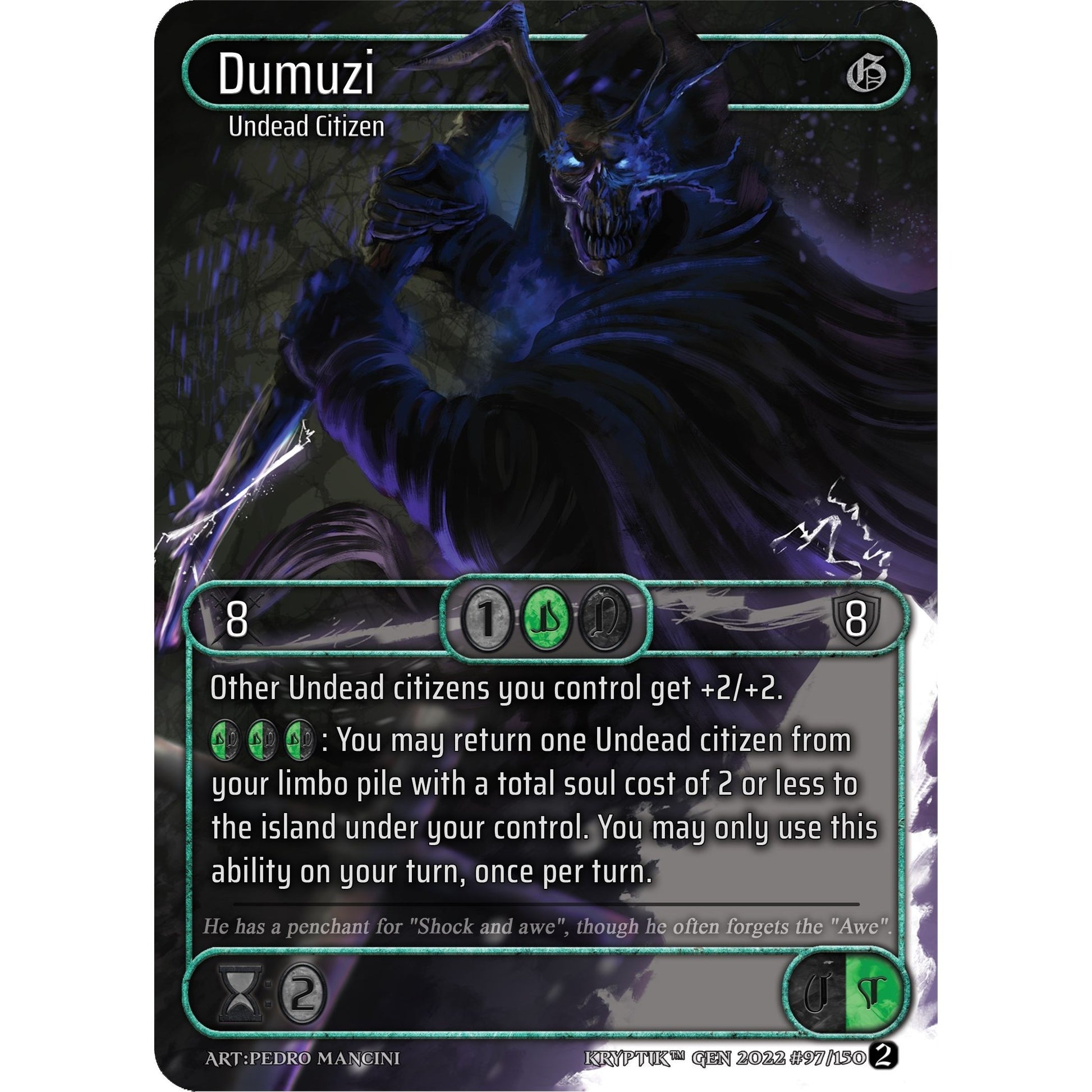 Image for Dumuzi (Box Topper) (97) - Kryptik TCG