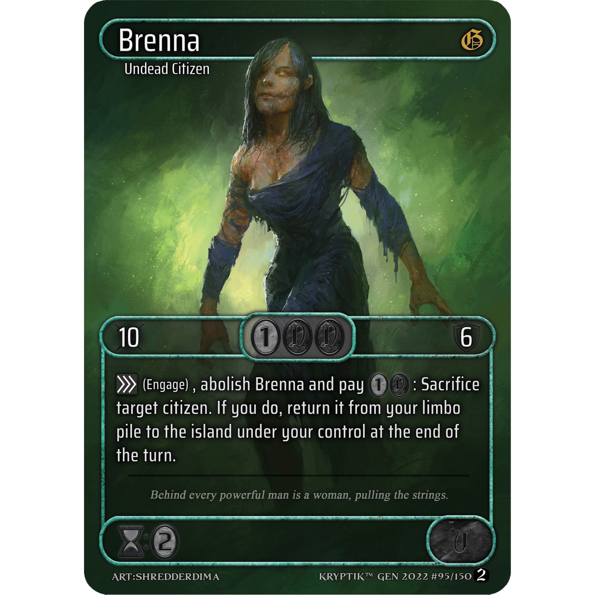 Image for Brenna (Box Topper) (95) - Kryptik TCG
