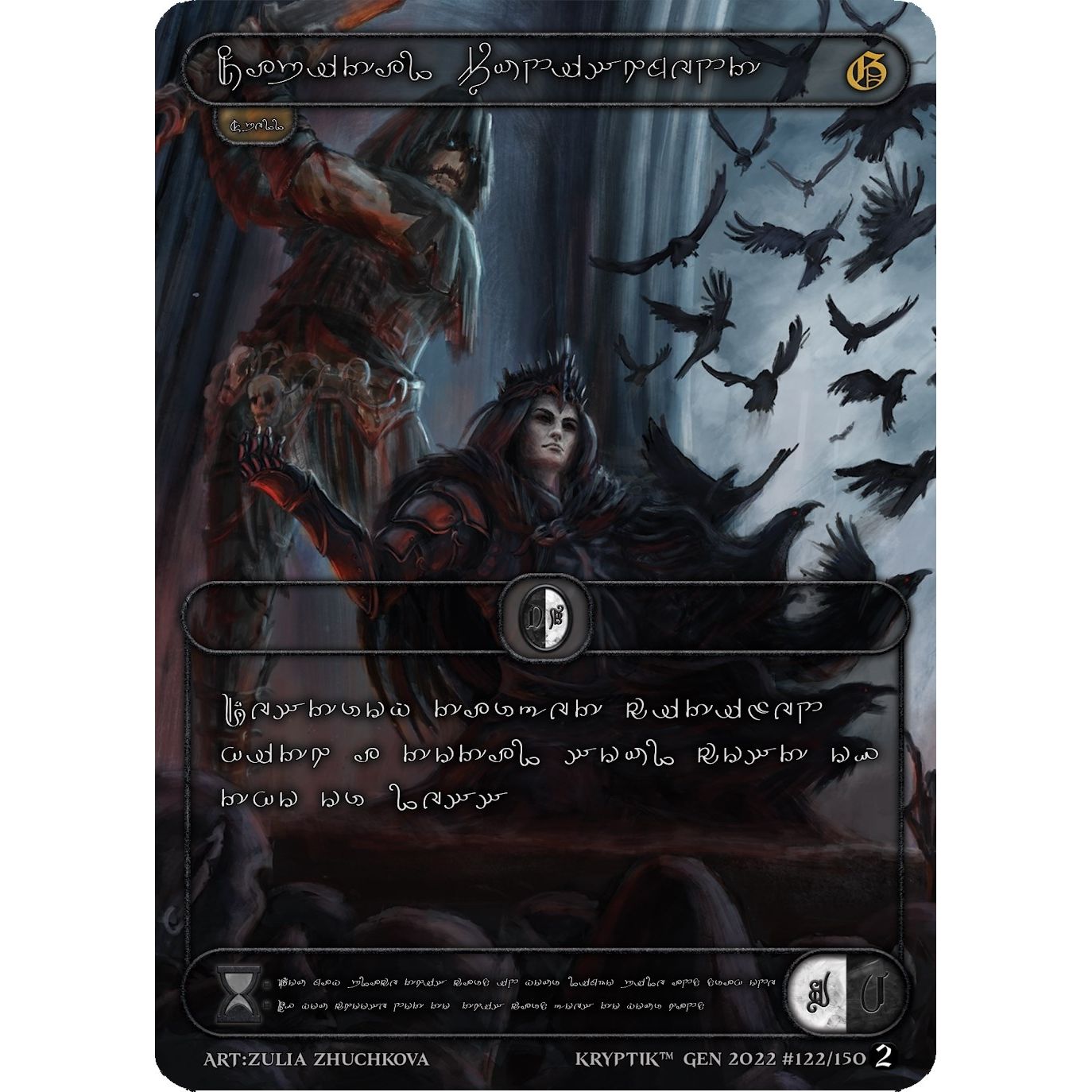 Image for Capital Punishment (Silver Kryptik Language) (122) - Kryptik TCG