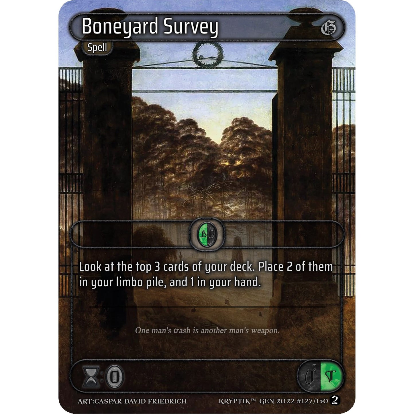 Image for Boneyard Survey (127) - Kryptik TCG