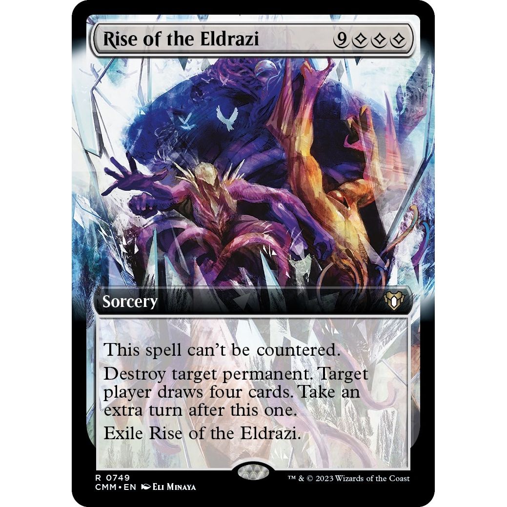 Image for Rise of the Eldrazi (Extended Art) (749) (CMM) - Magic: The Gathering