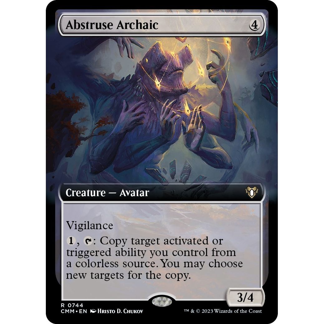 Image for Abstruse Archaic (Extended Art) (744) (CMM) - Magic: The Gathering