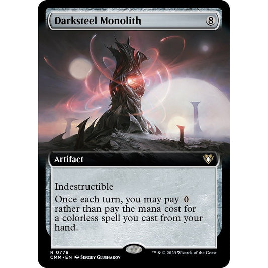 Image for Darksteel Monolith (Extended Art) (778) (CMM) - Magic: The Gathering