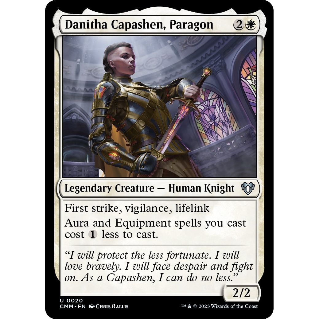 Image for Danitha Capashen, Paragon (20) (CMM) - Magic: The Gathering