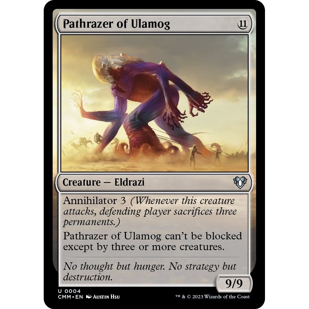 Image for Pathrazer of Ulamog (4) (CMM) - Magic: The Gathering