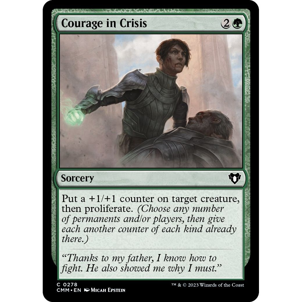 Image for Courage in Crisis (278) (CMM) - Magic: The Gathering