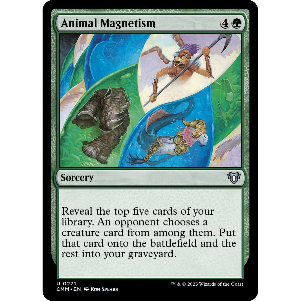 Image for Animal Magnetism (271) (CMM) - Magic: The Gathering