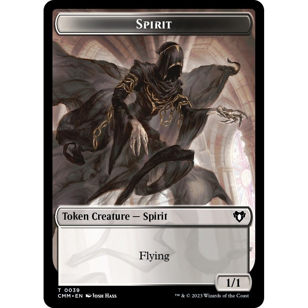Image for Spirit (0039) // Eldrazi Scion Double-Sided Token (39 // 2) (CMM) - Magic: The Gathering