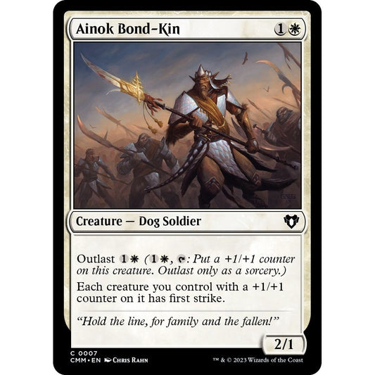Image for Ainok Bond-Kin (7) (CMM) - Magic: The Gathering
