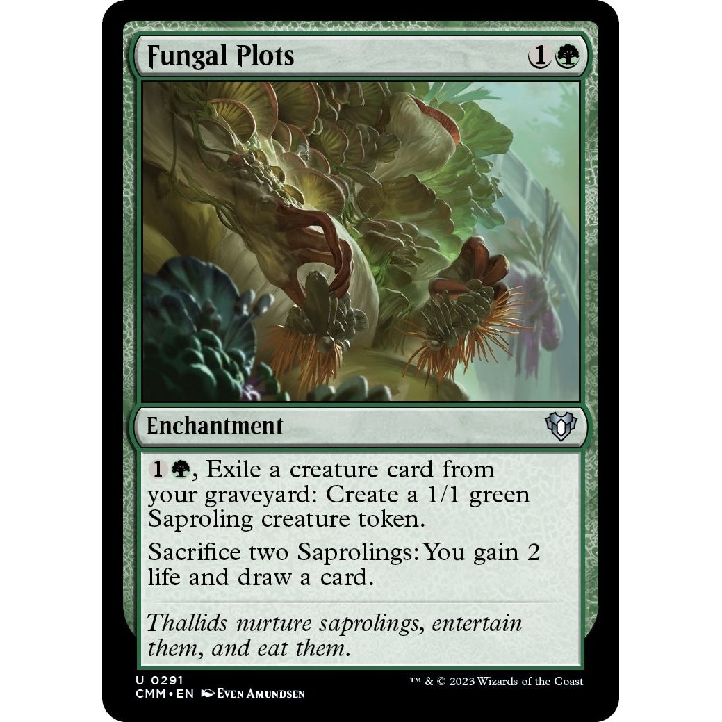 Image for Fungal Plots (291) (CMM) - Magic: The Gathering