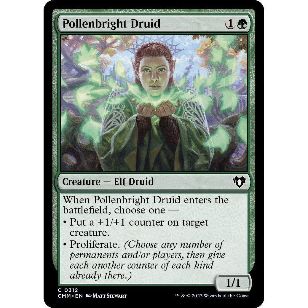 Image for Pollenbright Druid (312) (CMM) - Magic: The Gathering