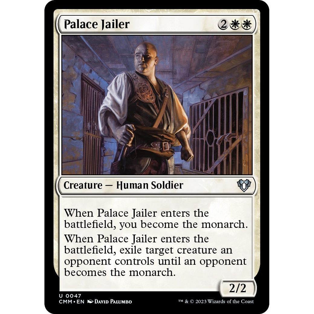 Image for Palace Jailer (47) (CMM) - Magic: The Gathering