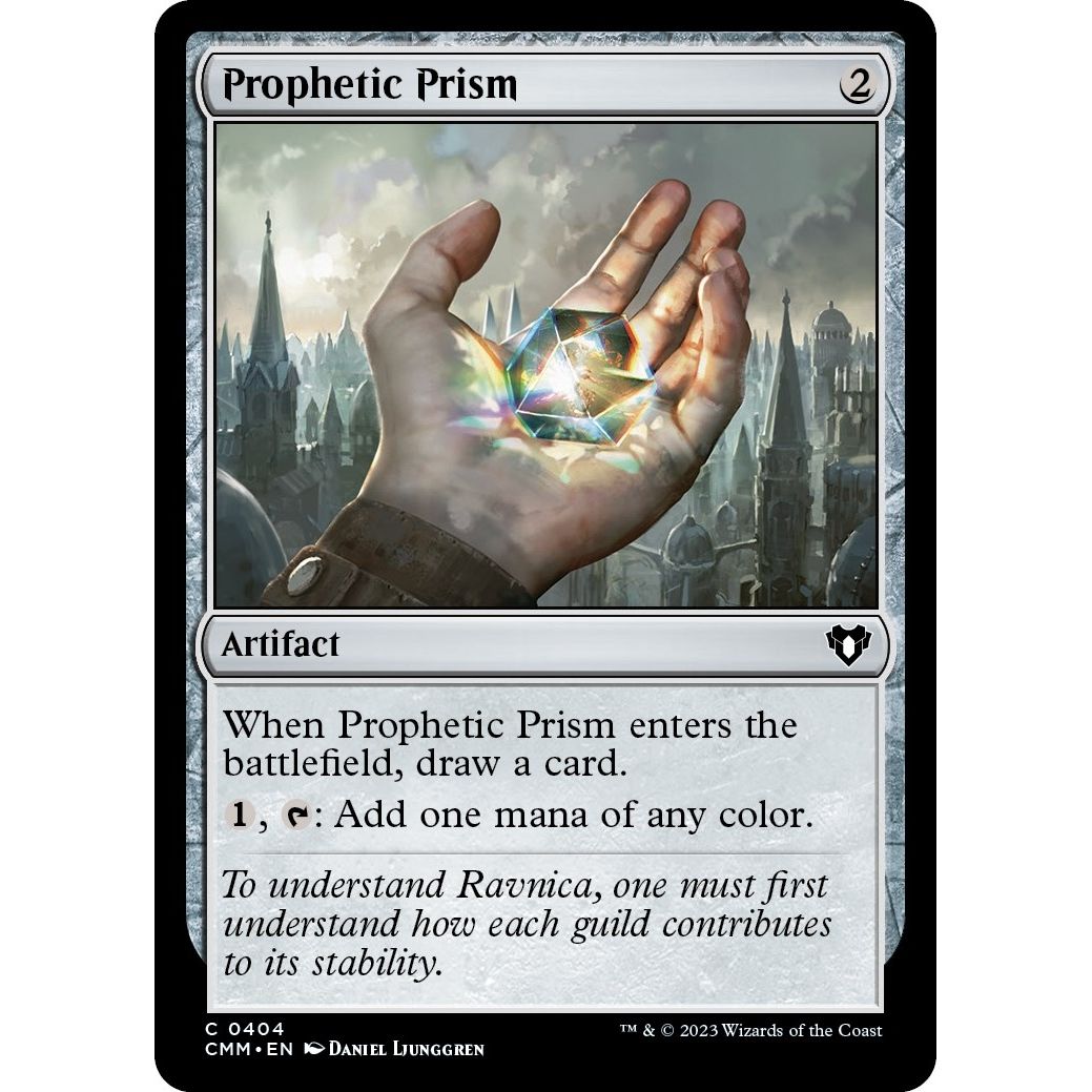 Image for Prophetic Prism (404) (CMM) - Magic: The Gathering