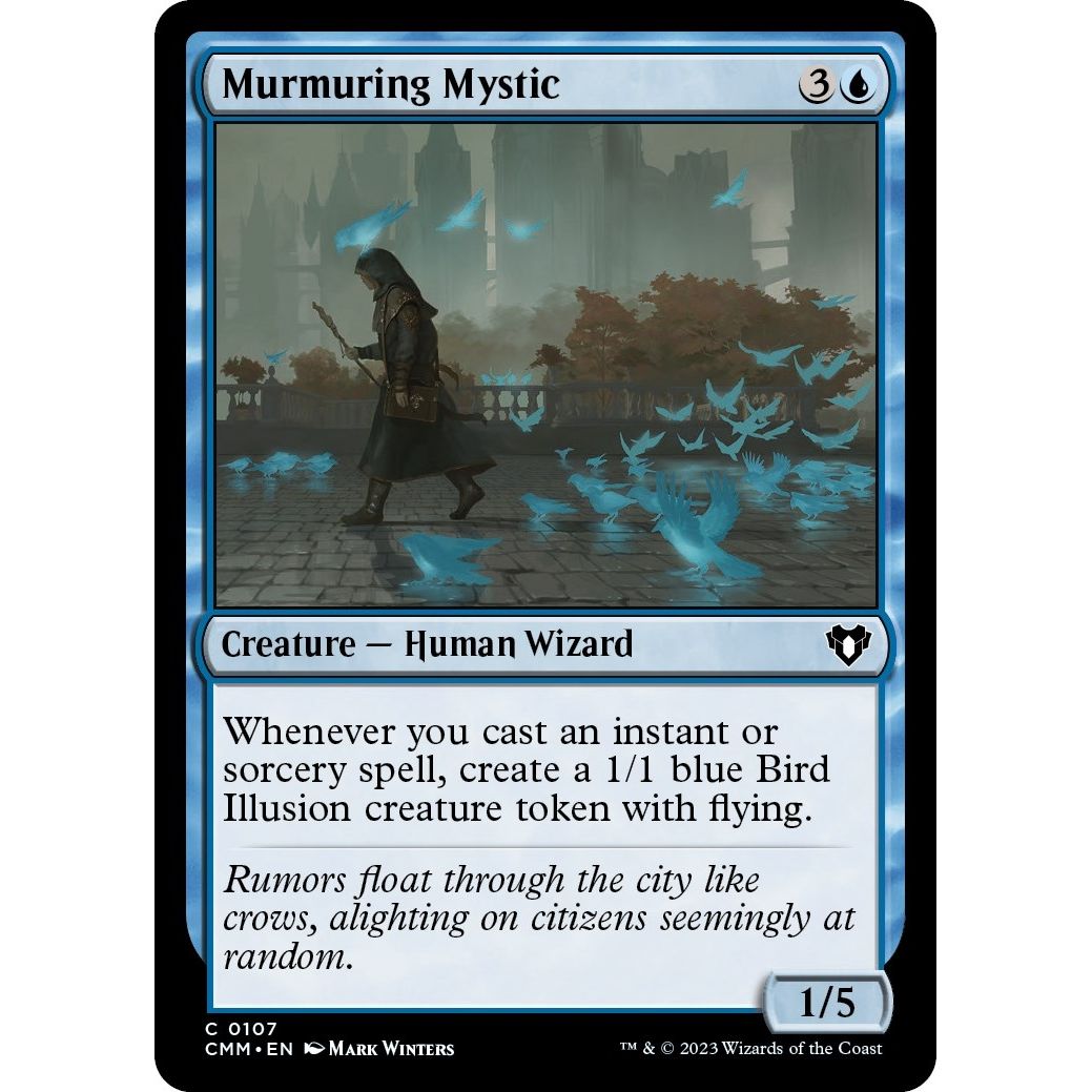 Image for Murmuring Mystic (107) (CMM) - Magic: The Gathering