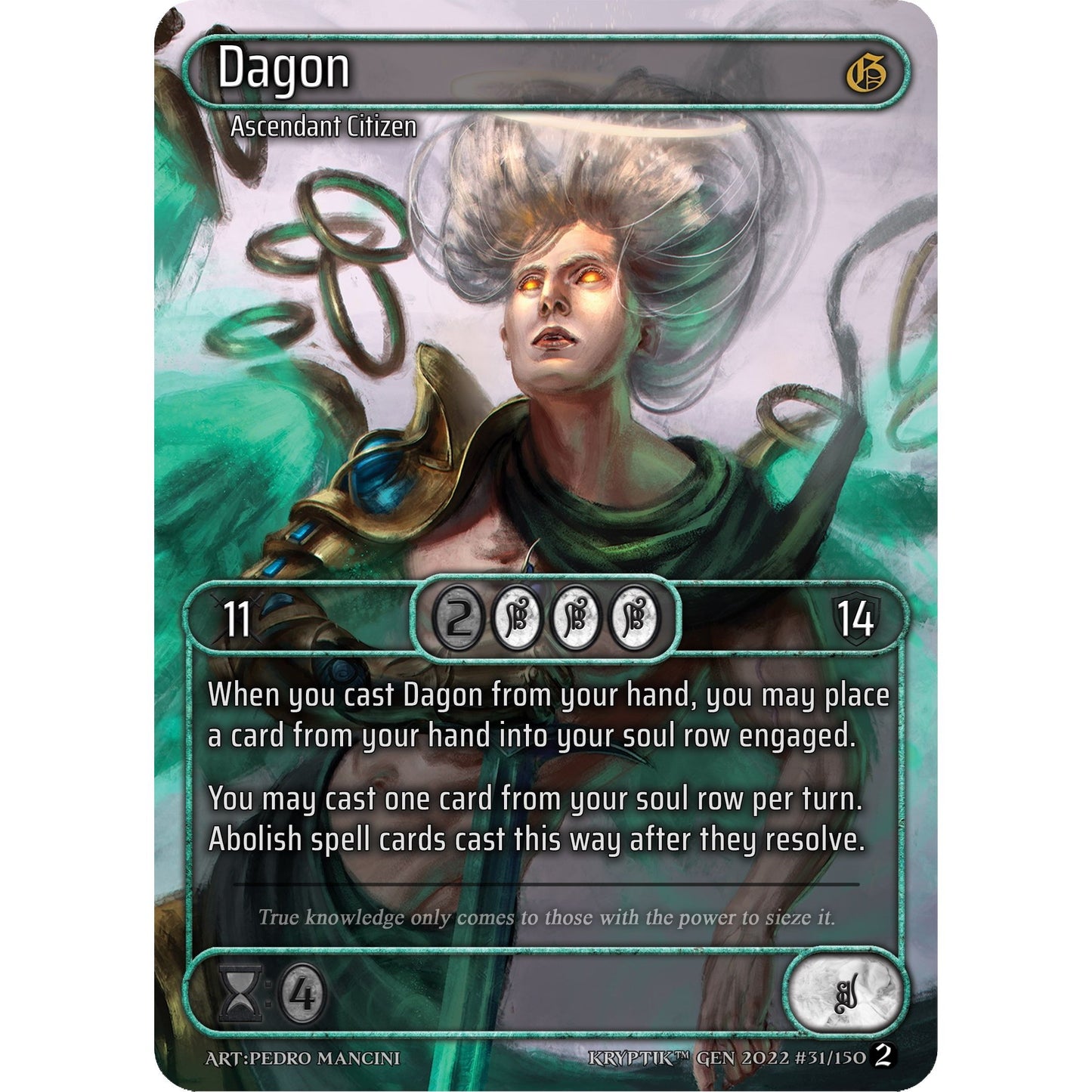 Image for Dagon (Box Topper) (31) - Kryptik TCG