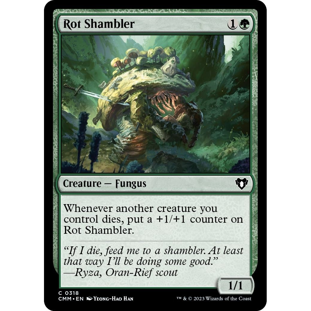 Image for Rot Shambler (318) (CMM) - Magic: The Gathering