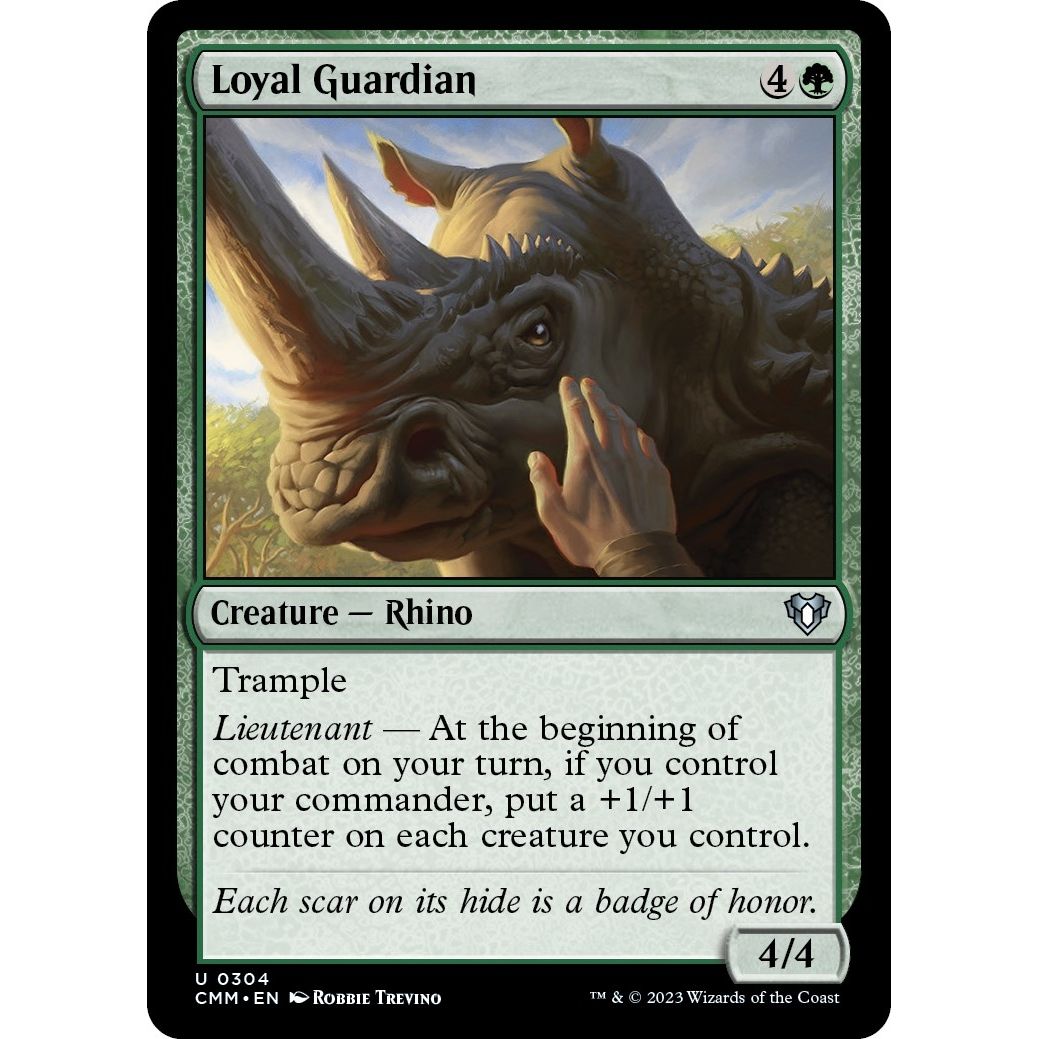 Image for Loyal Guardian (304) (CMM) - Magic: The Gathering