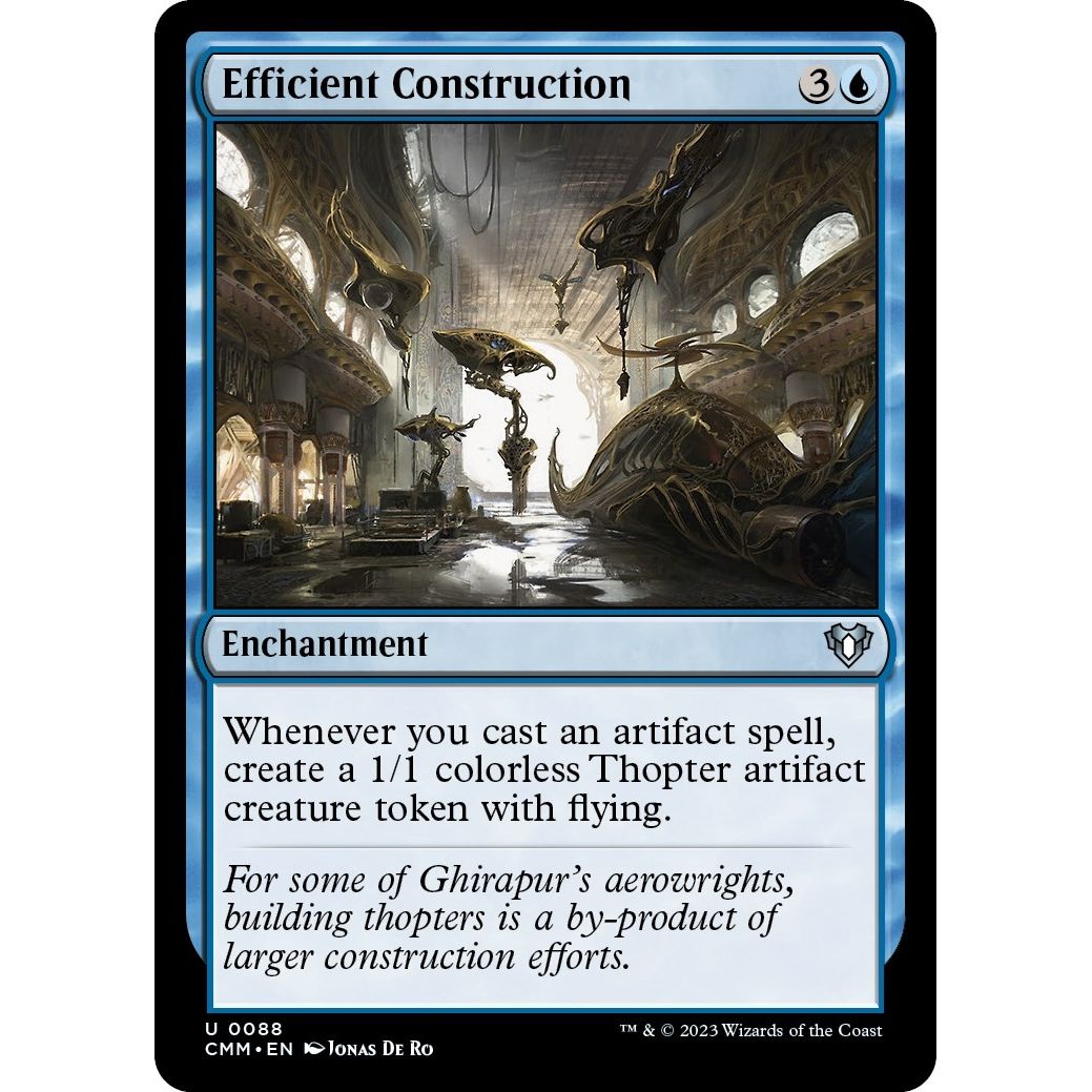 Image for Efficient Construction (88) (CMM) - Magic: The Gathering