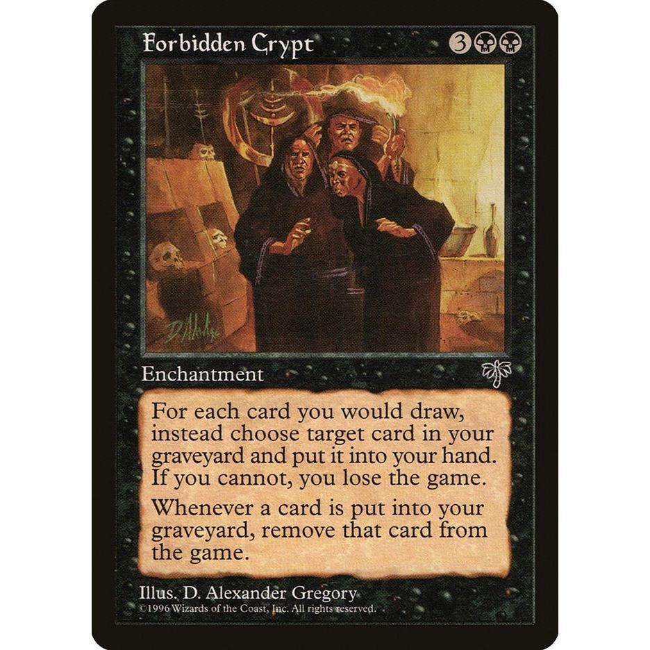 Image for Forbidden Crypt (MIR) - Magic: The Gathering