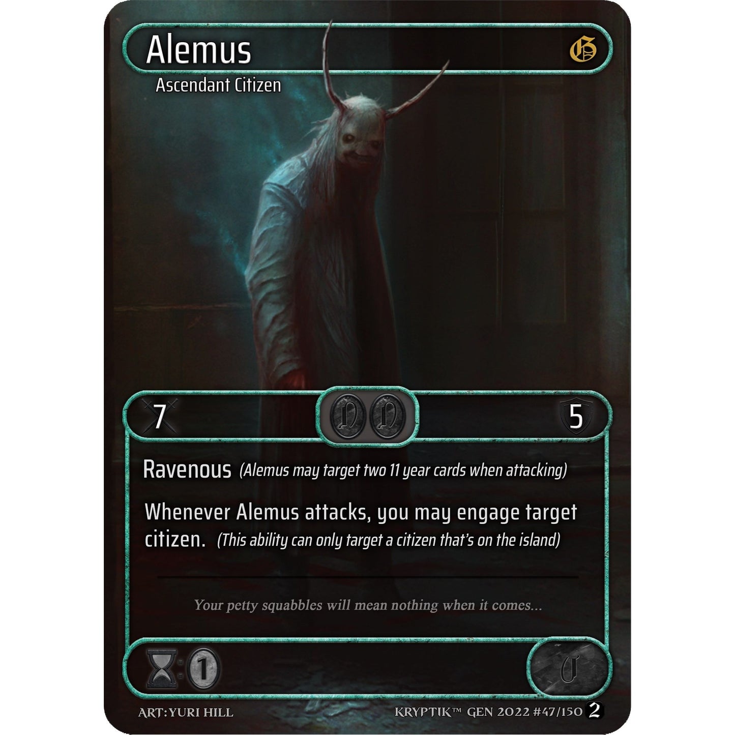 Image for Alemus (Box Topper) (47) - Kryptik TCG