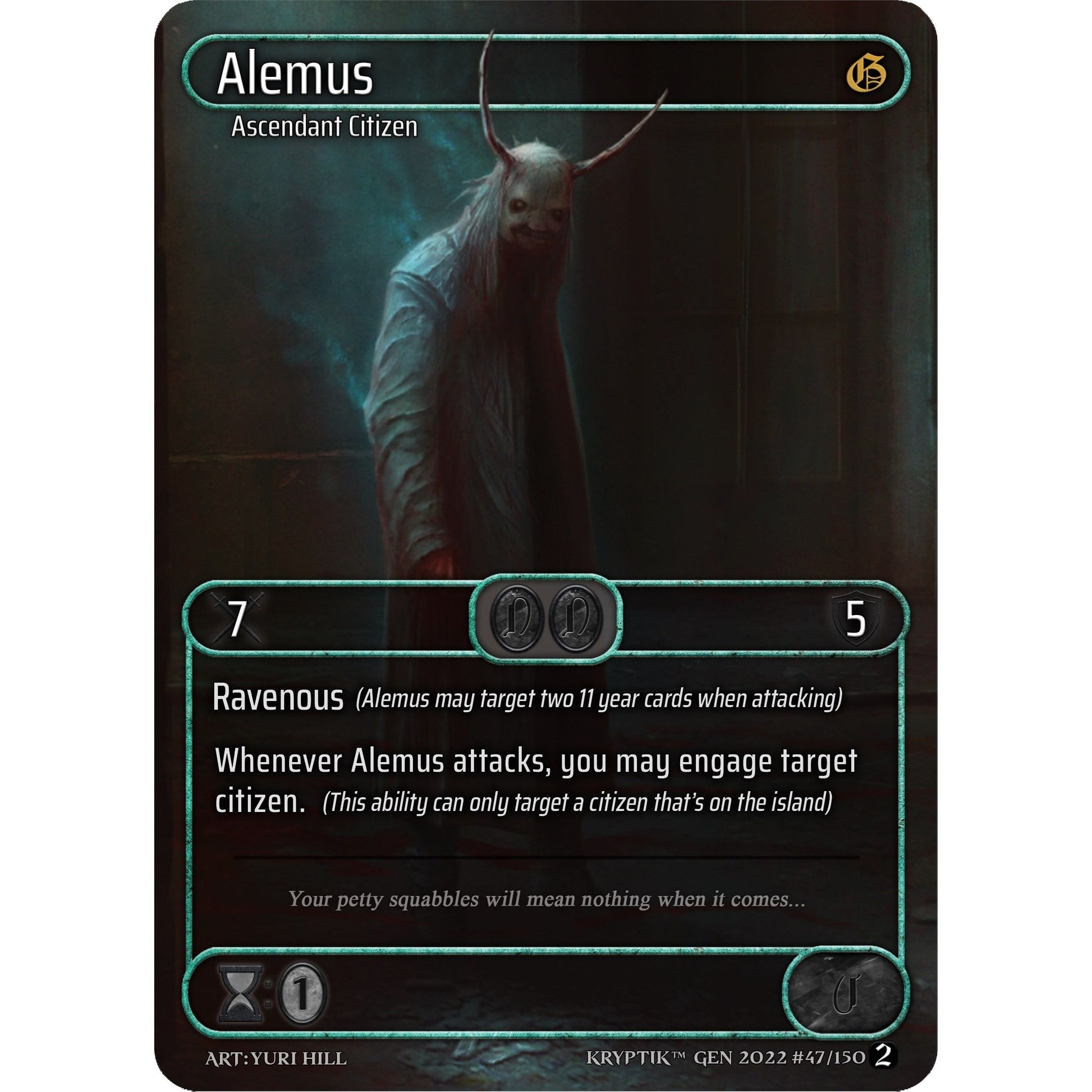 Image for Alemus (Box Topper) (47) - Kryptik TCG