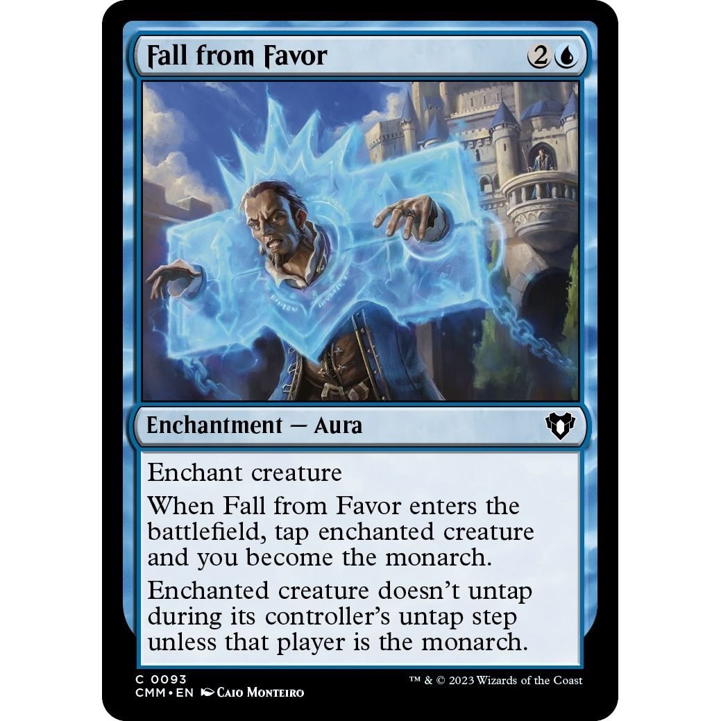 Image for Fall from Favor (93) (CMM) - Magic: The Gathering