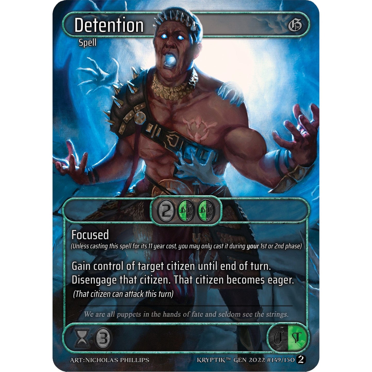 Image for Detention (Box Topper) (149) - Kryptik TCG