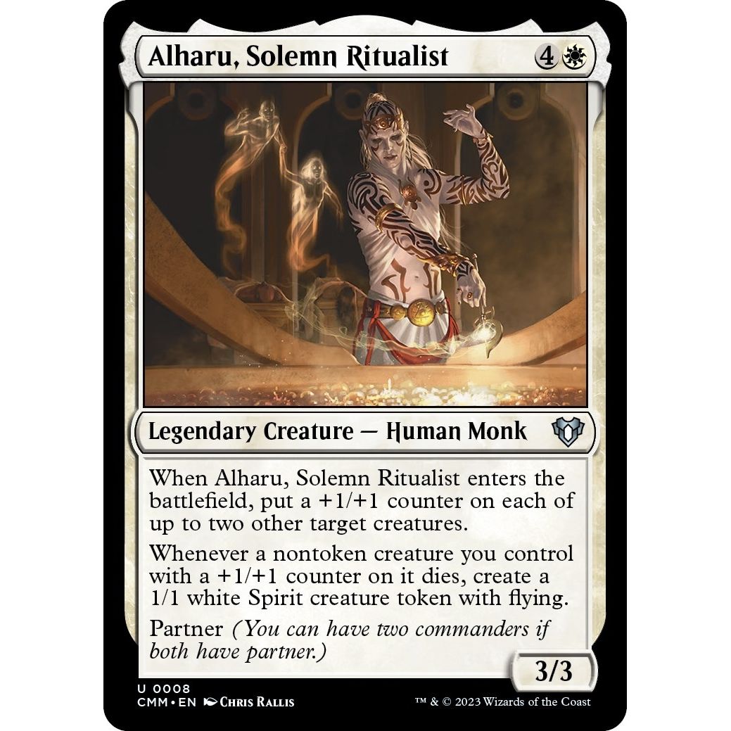 Image for Alharu, Solemn Ritualist (8) (CMM) - Magic: The Gathering