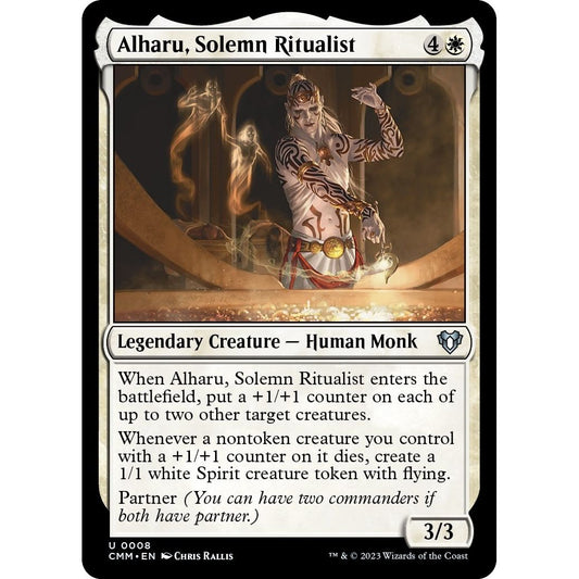 Image for Alharu, Solemn Ritualist (8) (CMM) - Magic: The Gathering