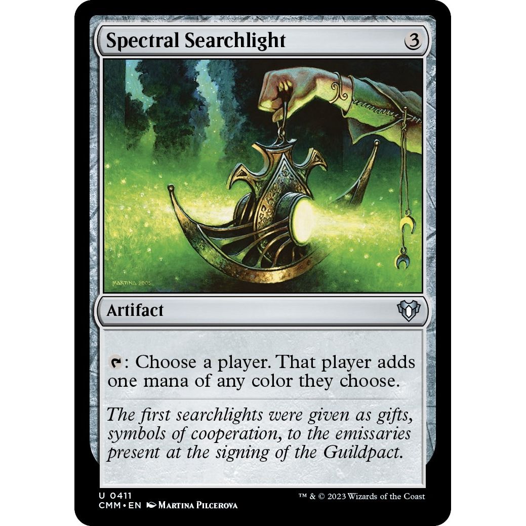 Image for Spectral Searchlight (411) (CMM) - Magic: The Gathering