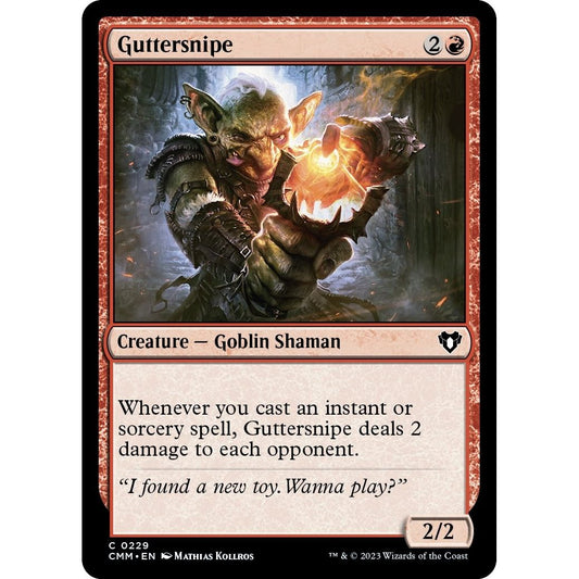 Image for Guttersnipe (229) (CMM) - Magic: The Gathering