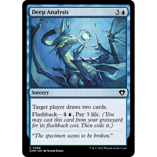 Image for Deep Analysis (86) (CMM) - Magic: The Gathering