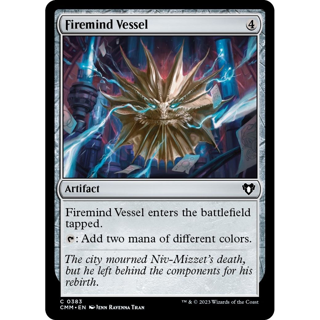 Image for Firemind Vessel (383) (CMM) - Magic: The Gathering