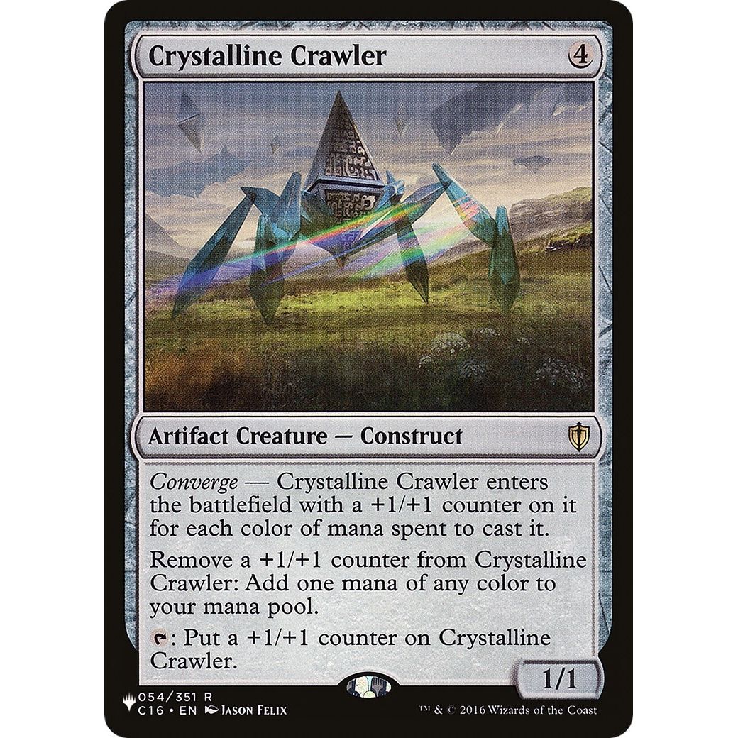 Image for Crystalline Crawler (C16) (054/351) (LIST) - Magic: The Gathering