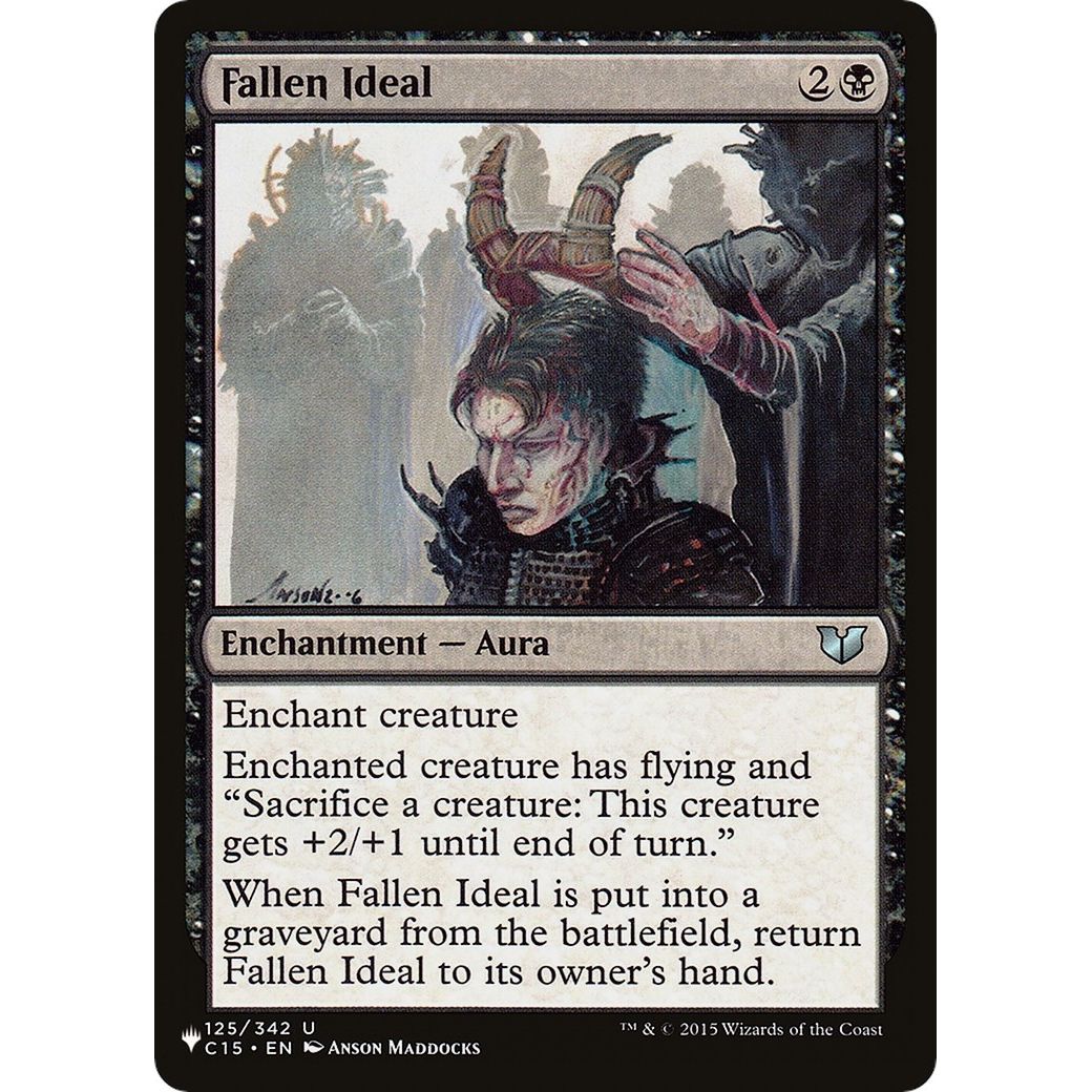 Image for Fallen Ideal (125/342) (LIST) - Magic: The Gathering