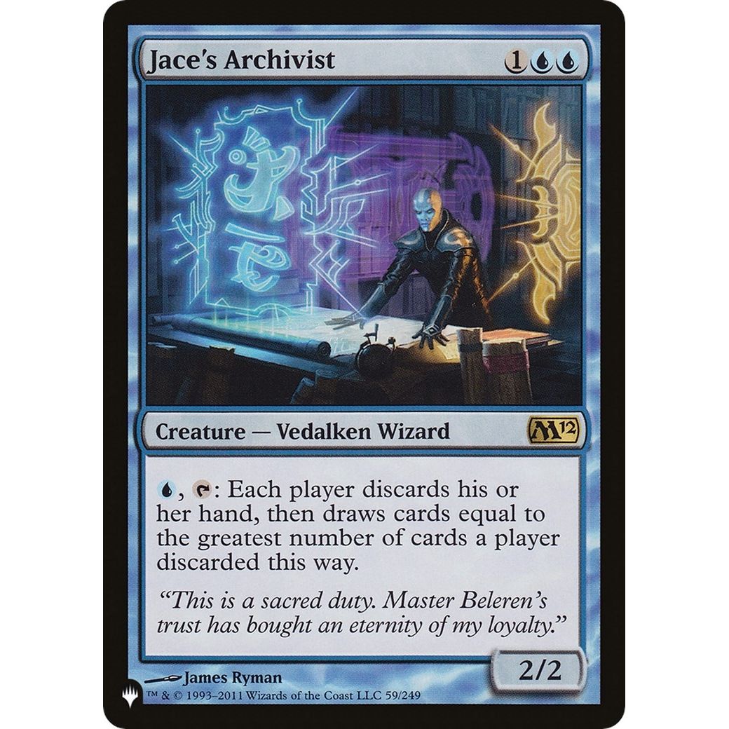 Image for Jace's Archivist (59/249) (LIST) - Magic: The Gathering