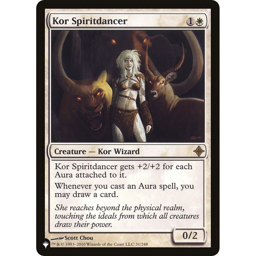 Image for Kor Spiritdancer (31/248) (LIST) - Magic: The Gathering