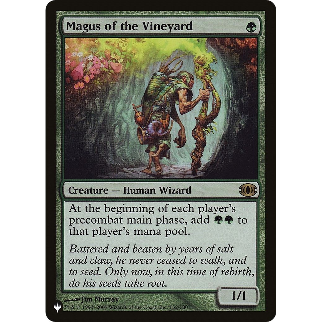 Image for Magus of the Vineyard (132/180) (LIST) - Magic: The Gathering
