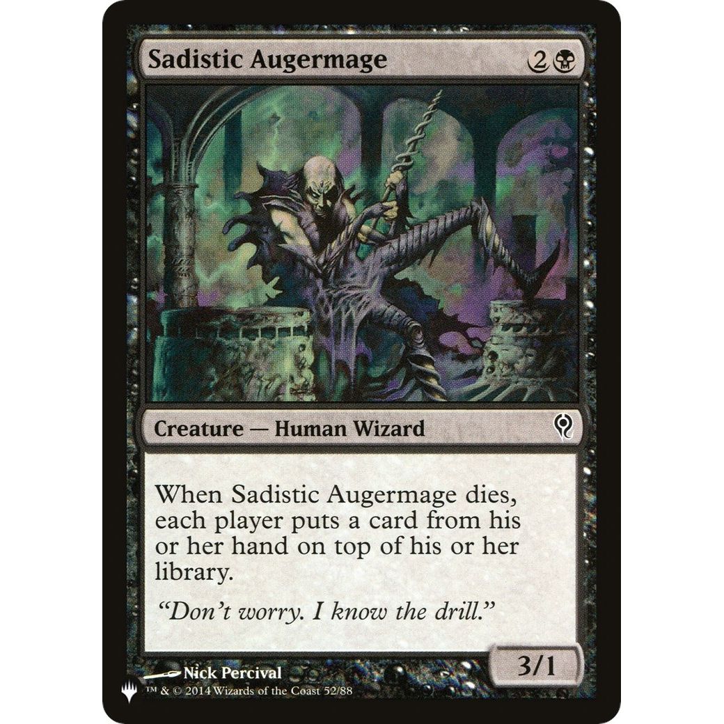 Image for Sadistic Augermage (52/88) (LIST) - Magic: The Gathering