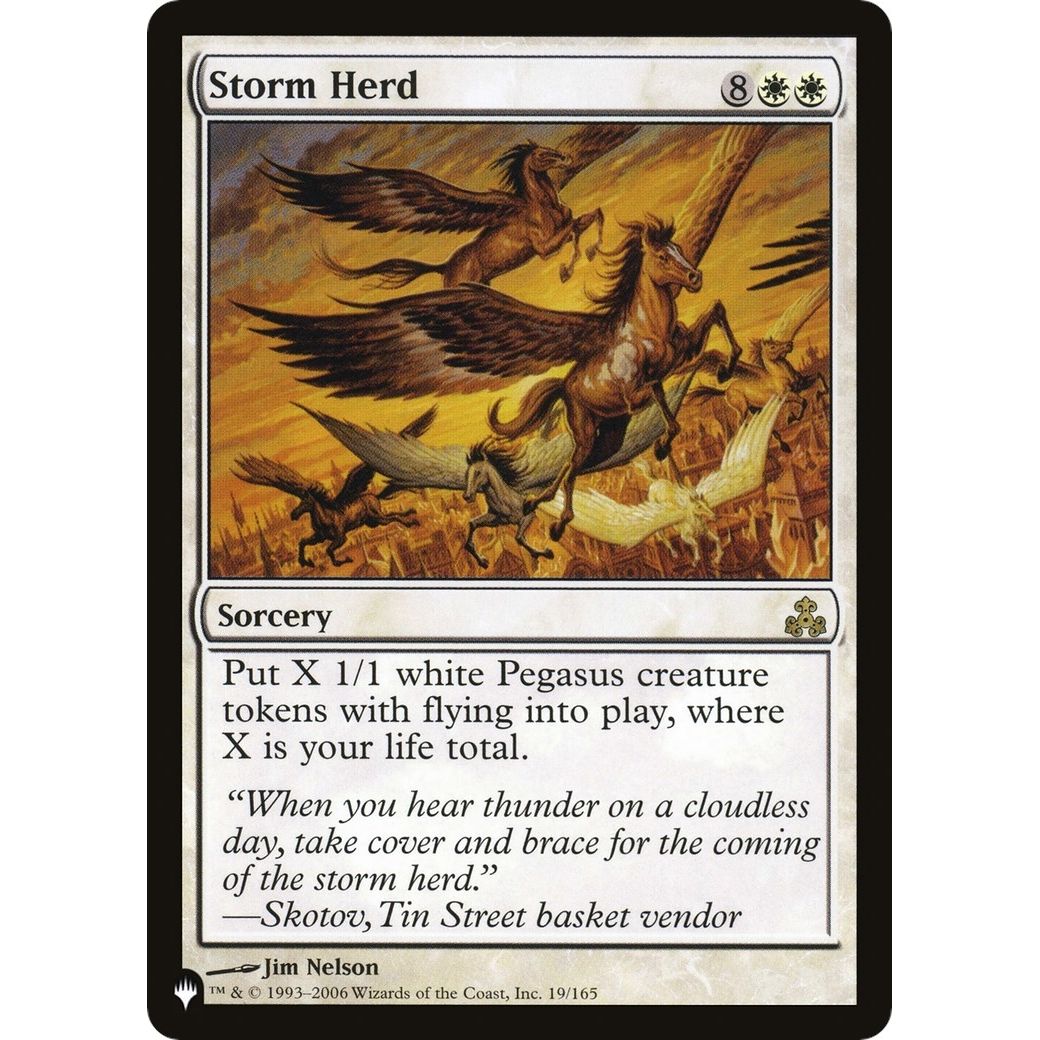 Image for Storm Herd (19/165) (LIST) - Magic: The Gathering