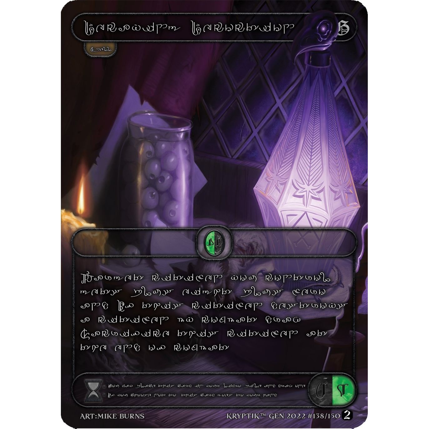 Image for Decaying Decoction (Silver Kryptik Language) (138) - Kryptik TCG